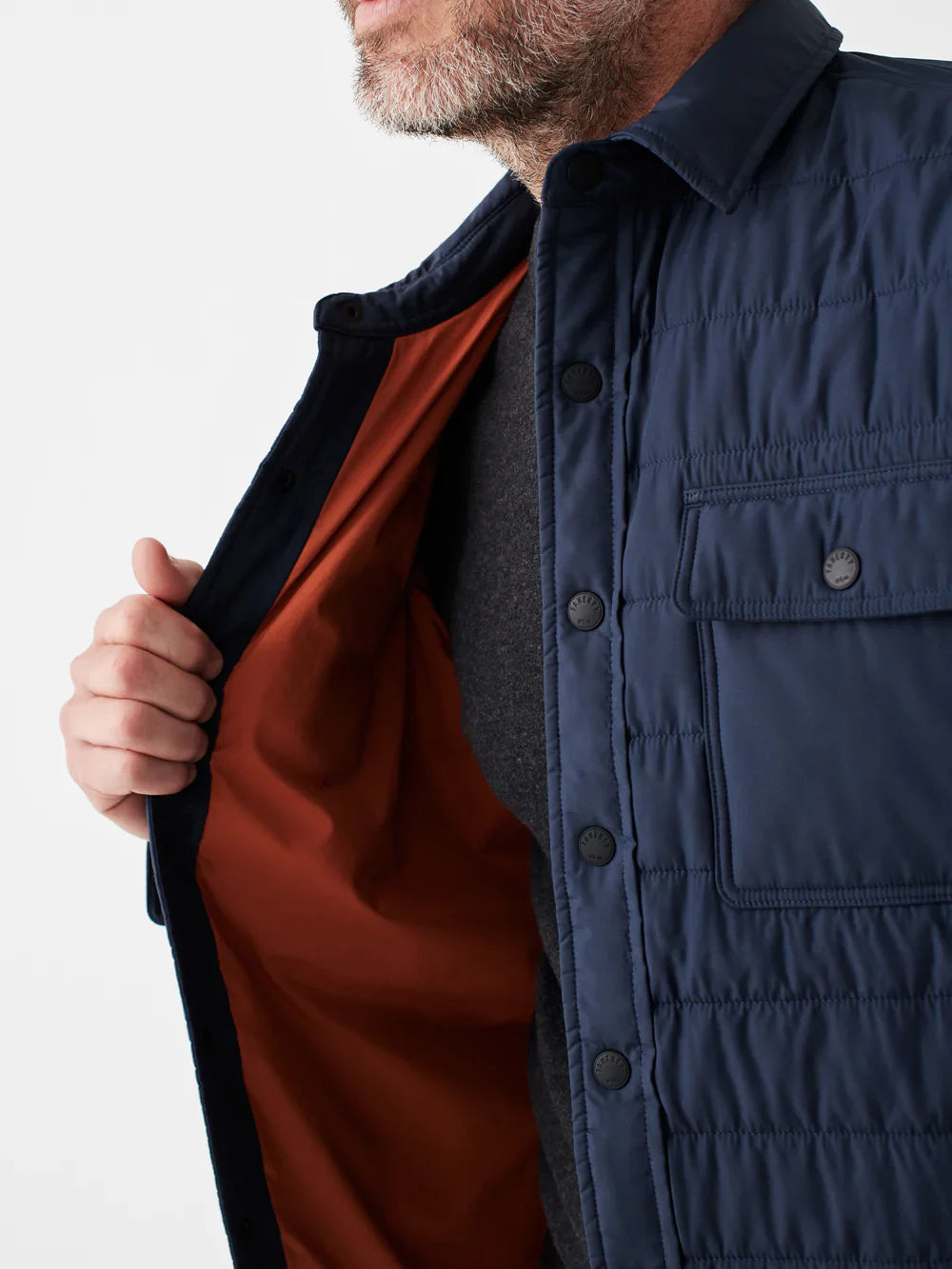 Mens - Atmosphere Shirt Jacket | Navy