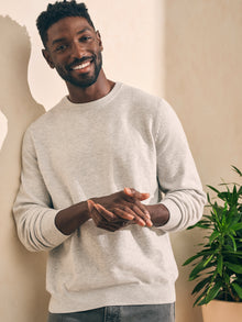 Mens - Jackson Crew Sweater | Ivory Ice Heather