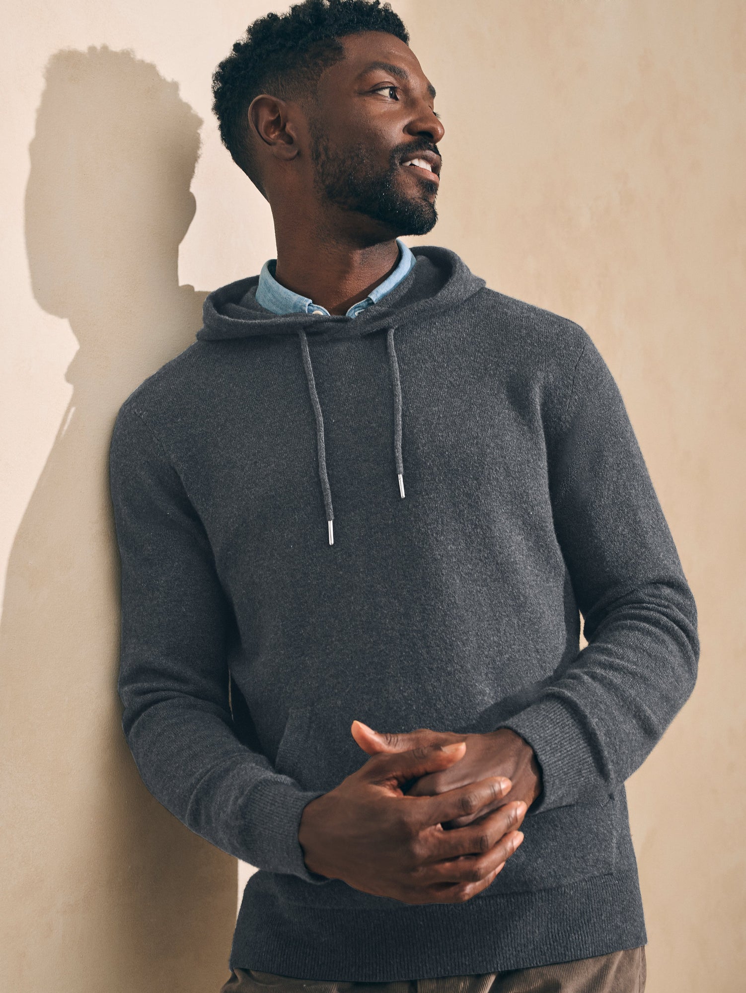 Mens - Jackson Sweater Hoodie | Ash Heather