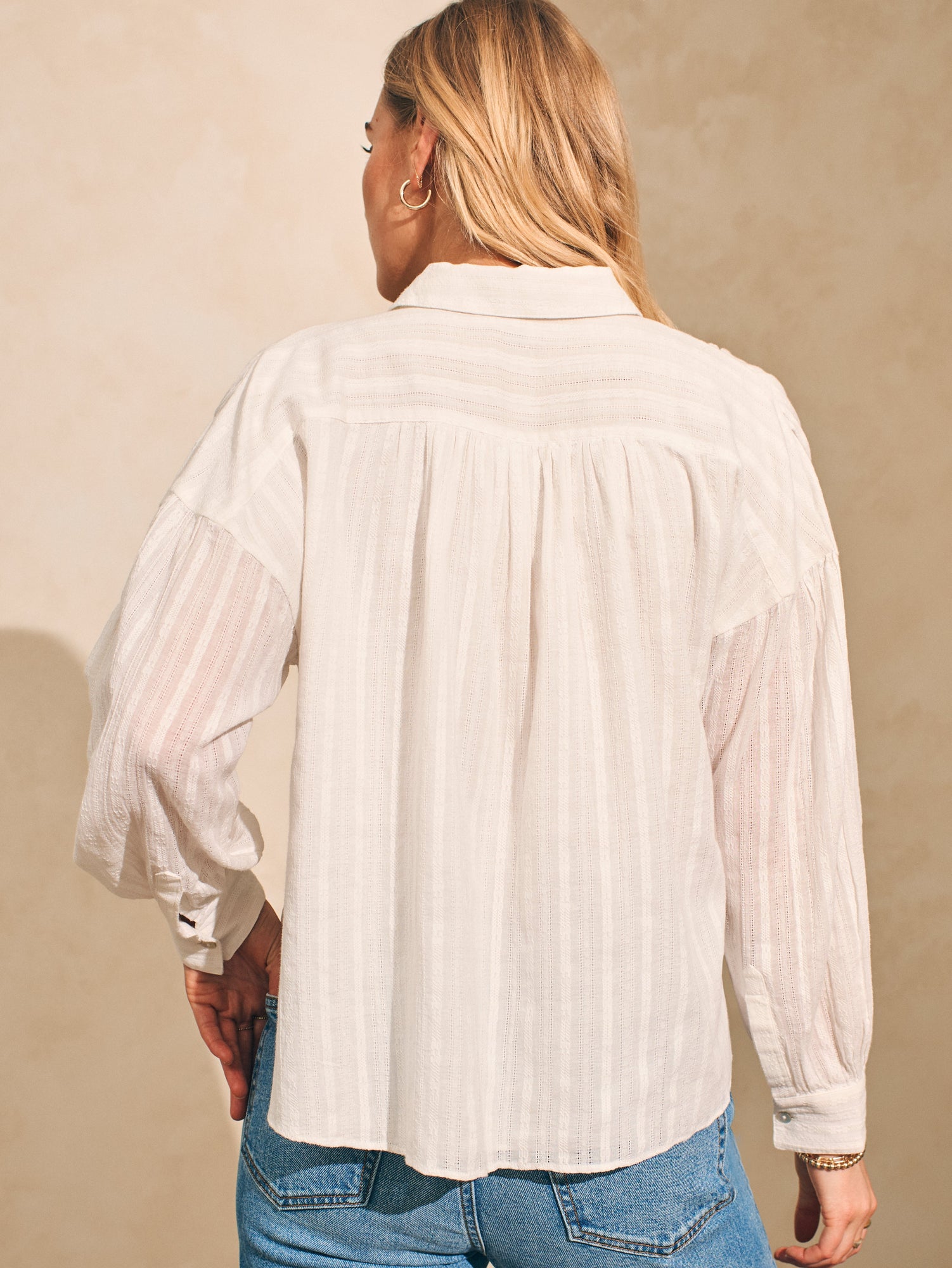 Womens - Olli Top | Egret