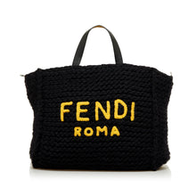 Fendi Pre-Owned Wool Satchel | Women | Black