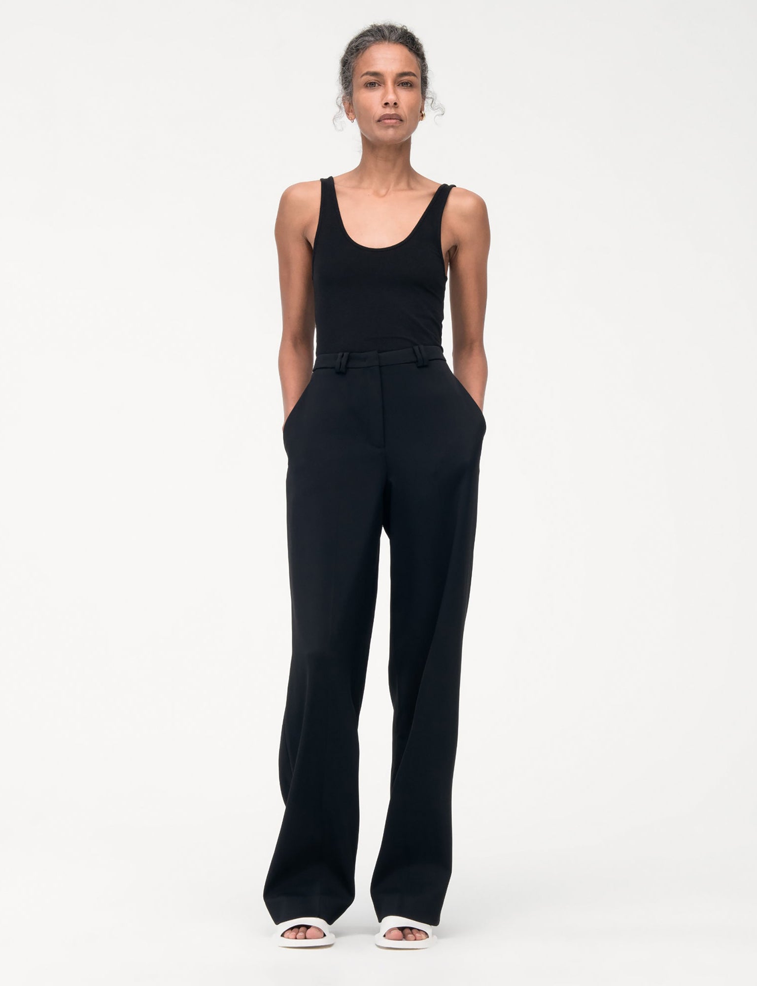 Women | Fluid Trouser | Black