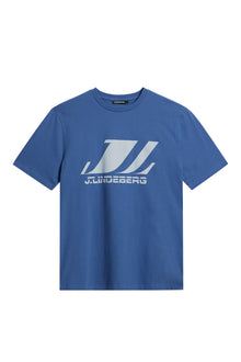 Parcy Logo Tee in Bijou Blue by J.Lindeberg