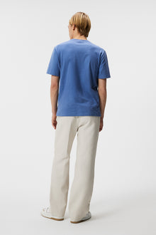 Men | Parcy Logo Tee | Bijou Blue