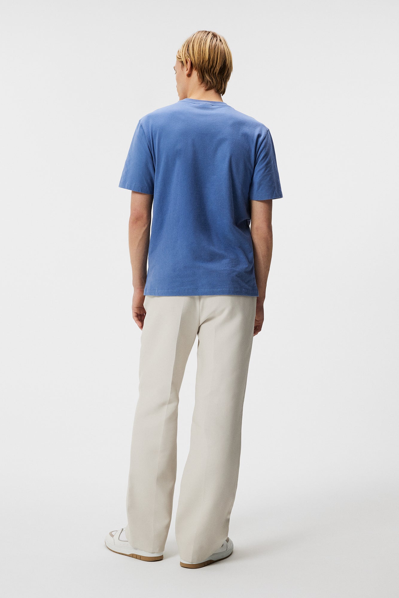 Men | Parcy Logo Tee | Bijou Blue