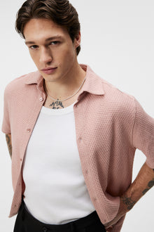 Men | Torpa Airy Structure Shirt | Powder Pink