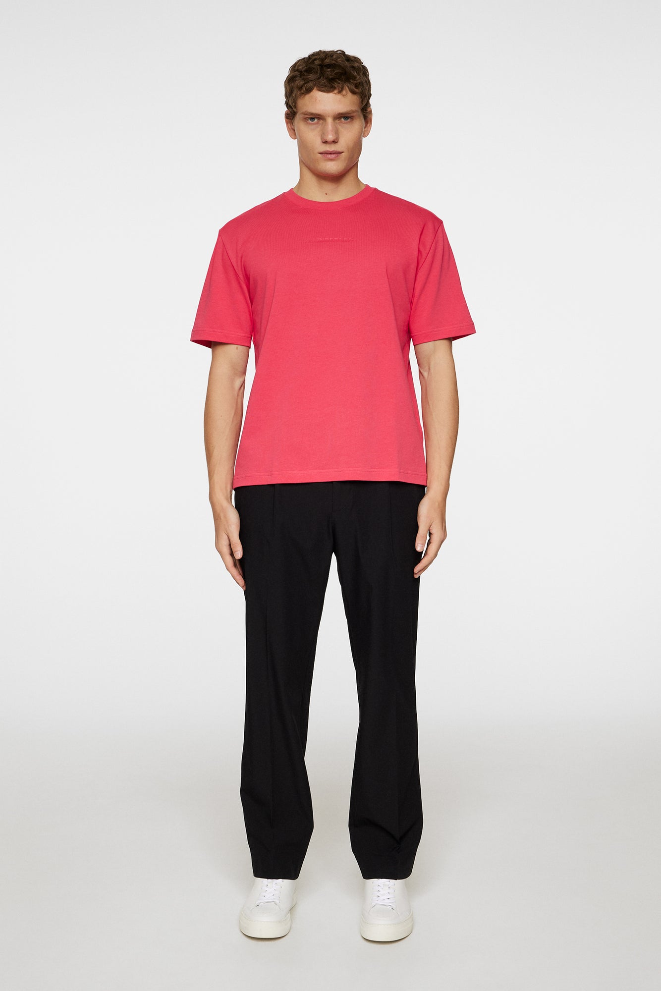 Men | Hale Heavy Logo T-shirt | Azalea