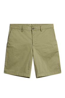 Men | Nathan Cloud Satin Shorts | Oil Green