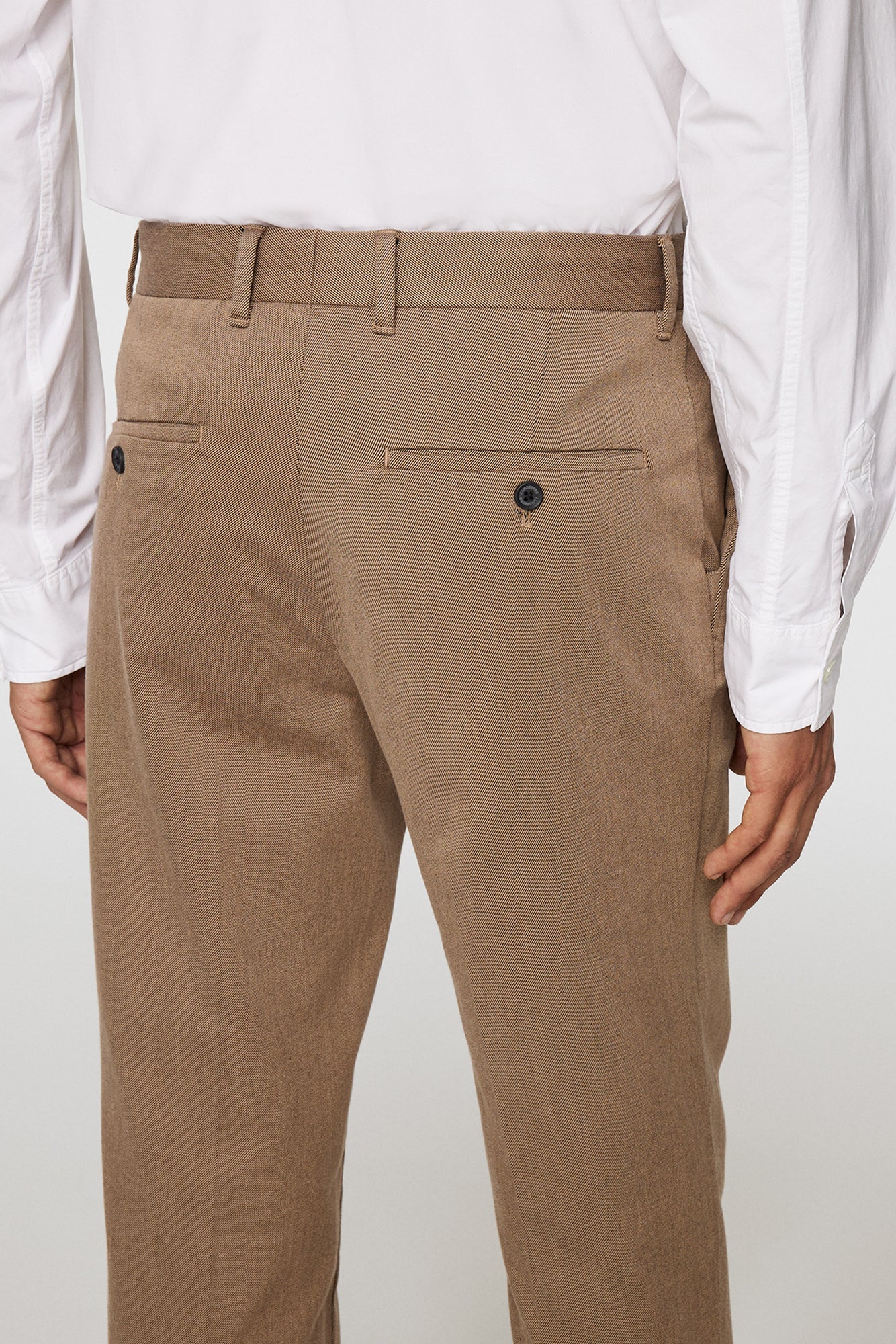 Men | Lois C Flannel Twill Pants | Tiger Brown