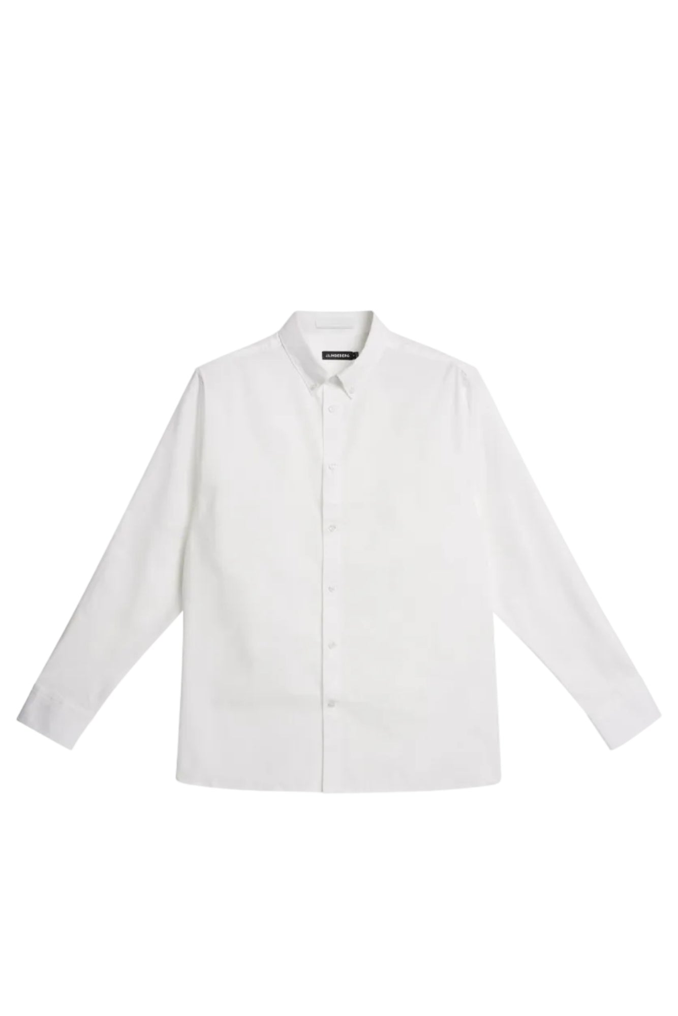 Reg Stretch Oxf Shirt in White by J.Lindeberg