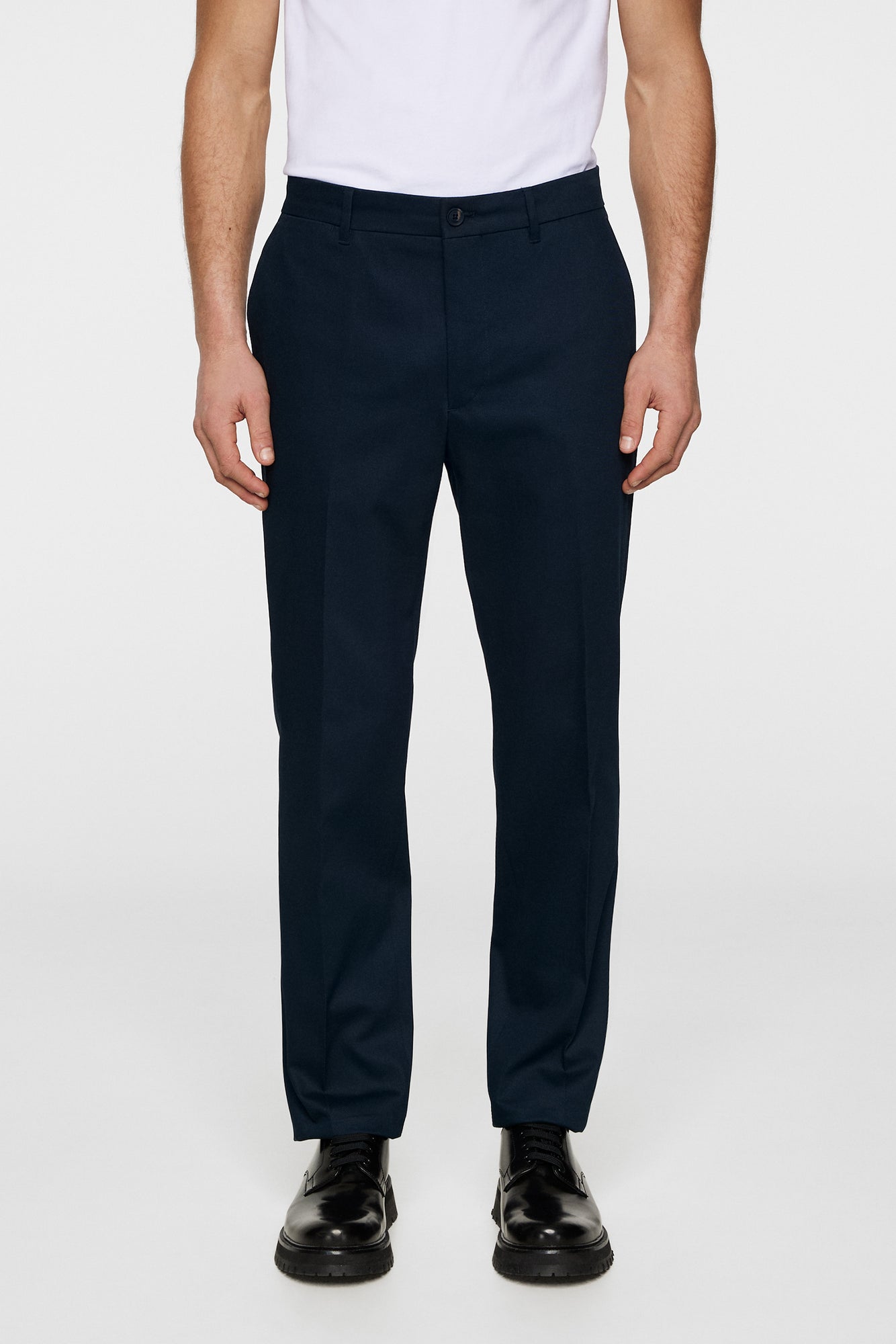 Men | Lois T Cotton Twill Pant | JL Navy