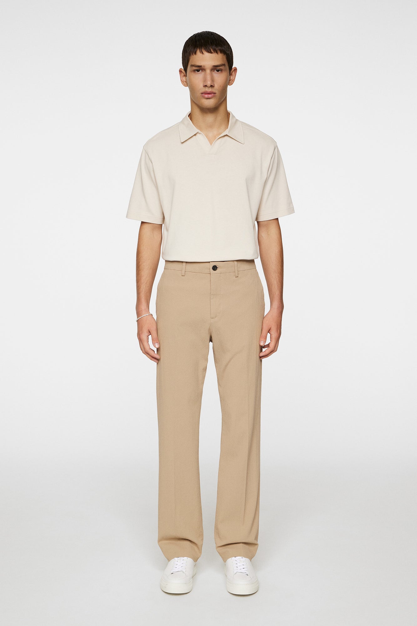 Men | Dropper Seersucker Pants | Batique Khaki