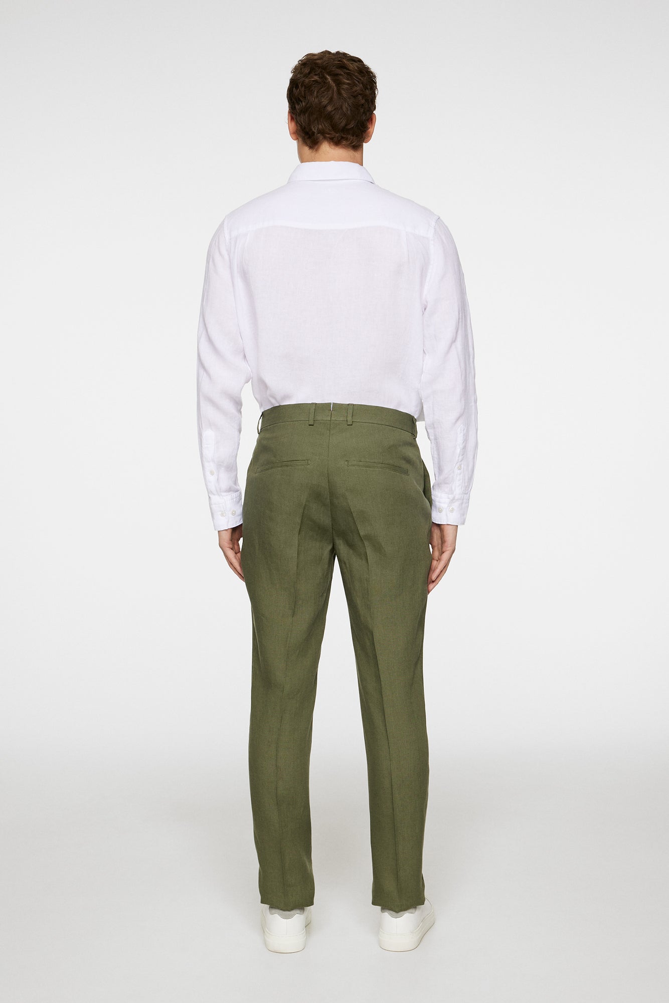 Men | Grant Super Linen Pants | Olivine