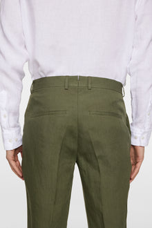 Men | Grant Super Linen Pants | Olivine