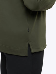 Mens | COZ Signature-Fit Fleece Q-Zip | Forest