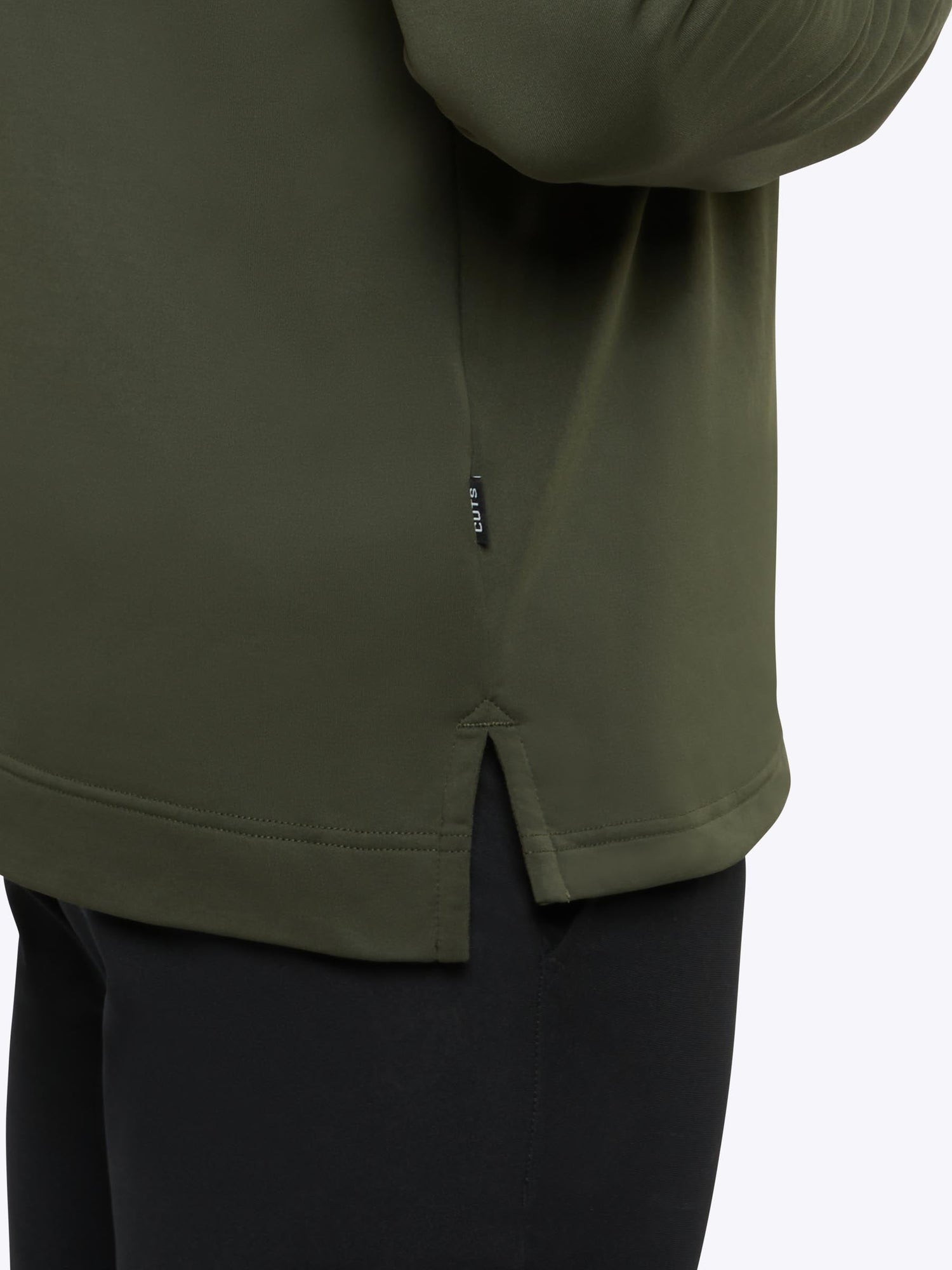 Mens | COZ Signature-Fit Fleece Q-Zip | Forest