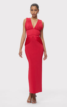 The Lillian Gown | Rio Red