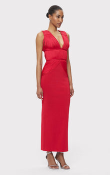 The Lillian Gown | Rio Red