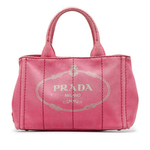 Prada Pre-Owned Canapa Logo Satchel | Women | Pink