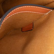 Celine | Pre-Owned Medium Triomphe Coated Canvas Folco Crossbody - II | Caramel/Dark Brown