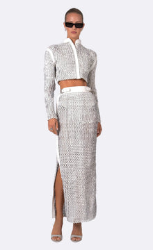 Faye Skirt | White