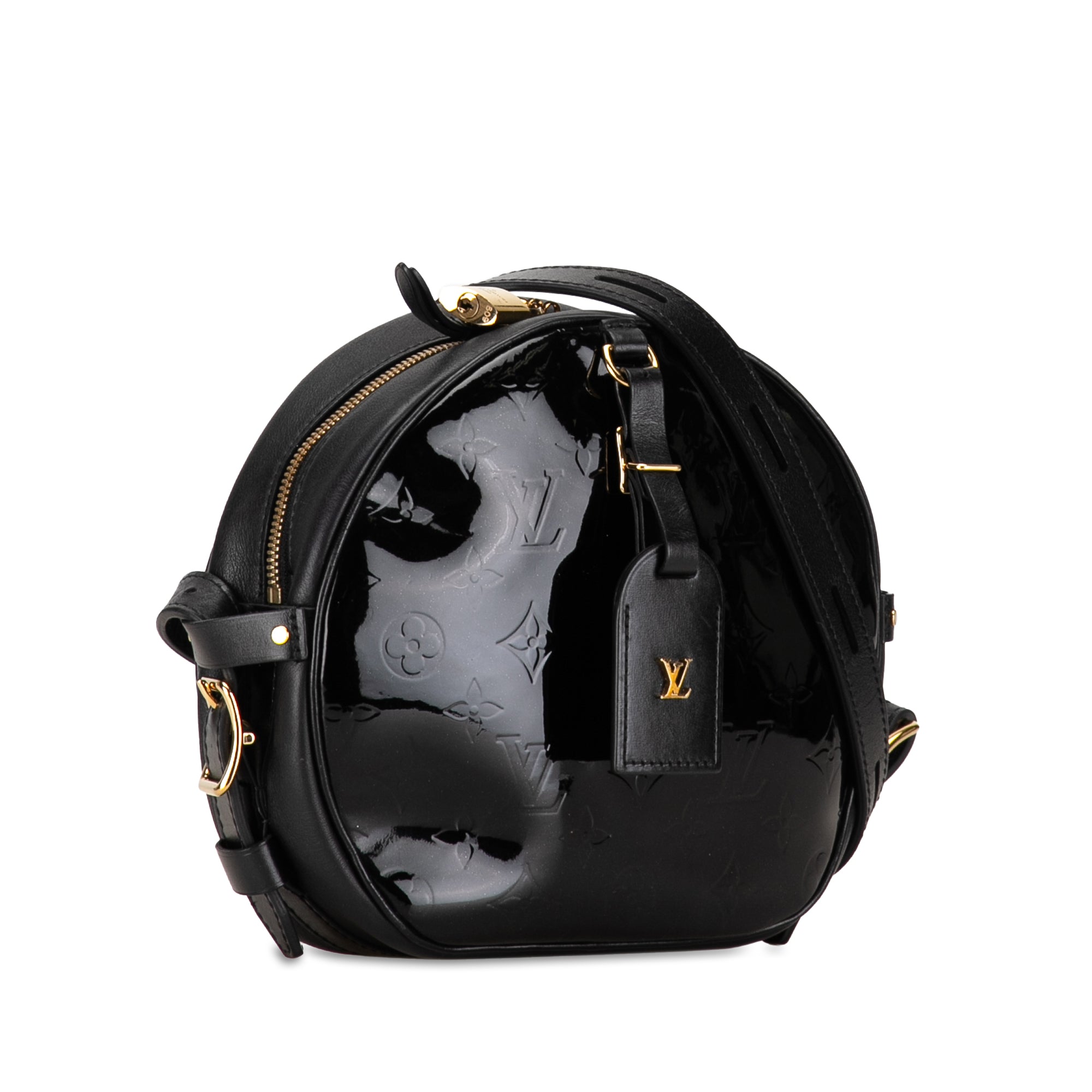 Louis Vuitton | Pre-Owned Monogram Vernis Boite Chapeau Souple MM | Black