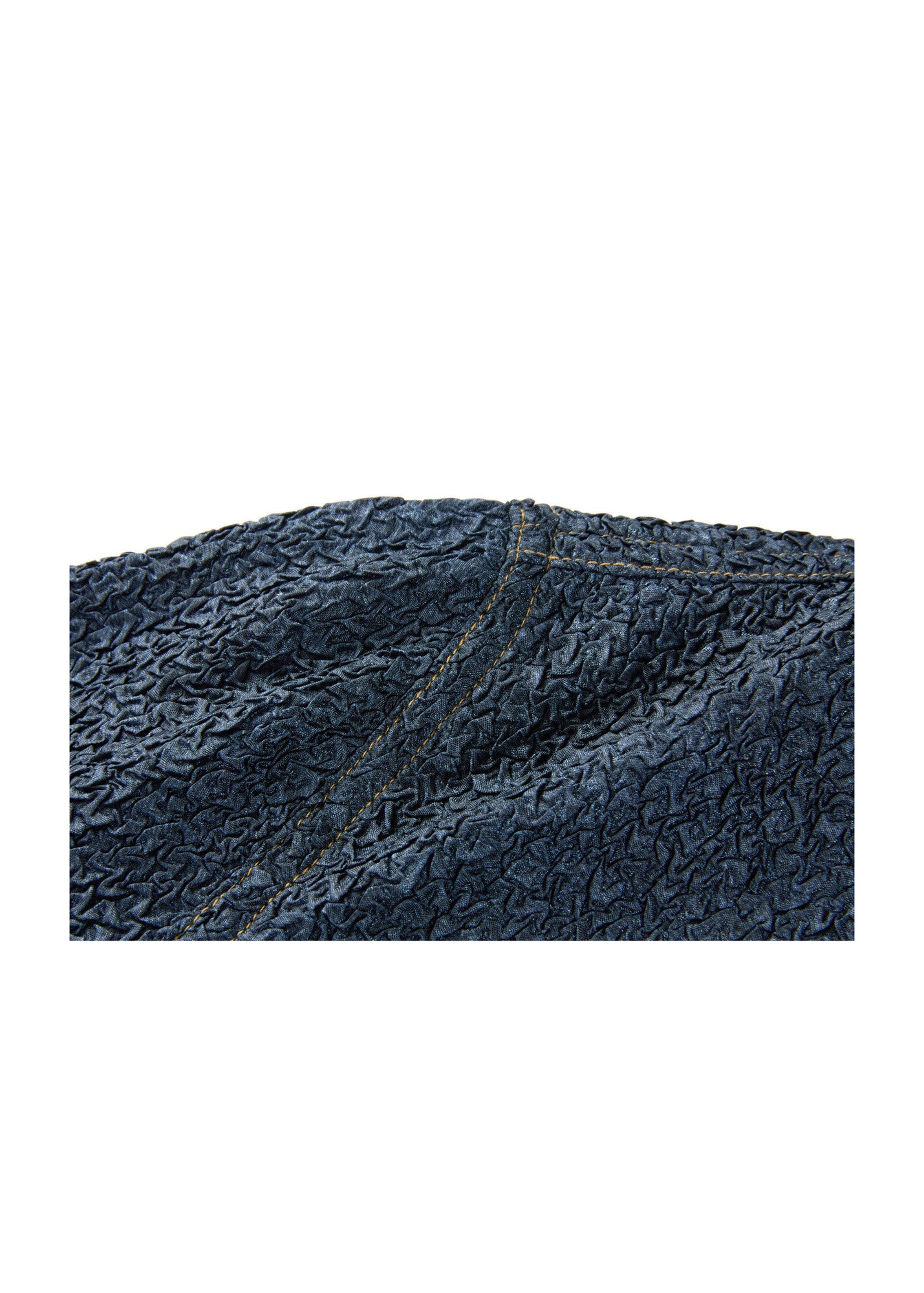 Faux Denim Jacket | Navy