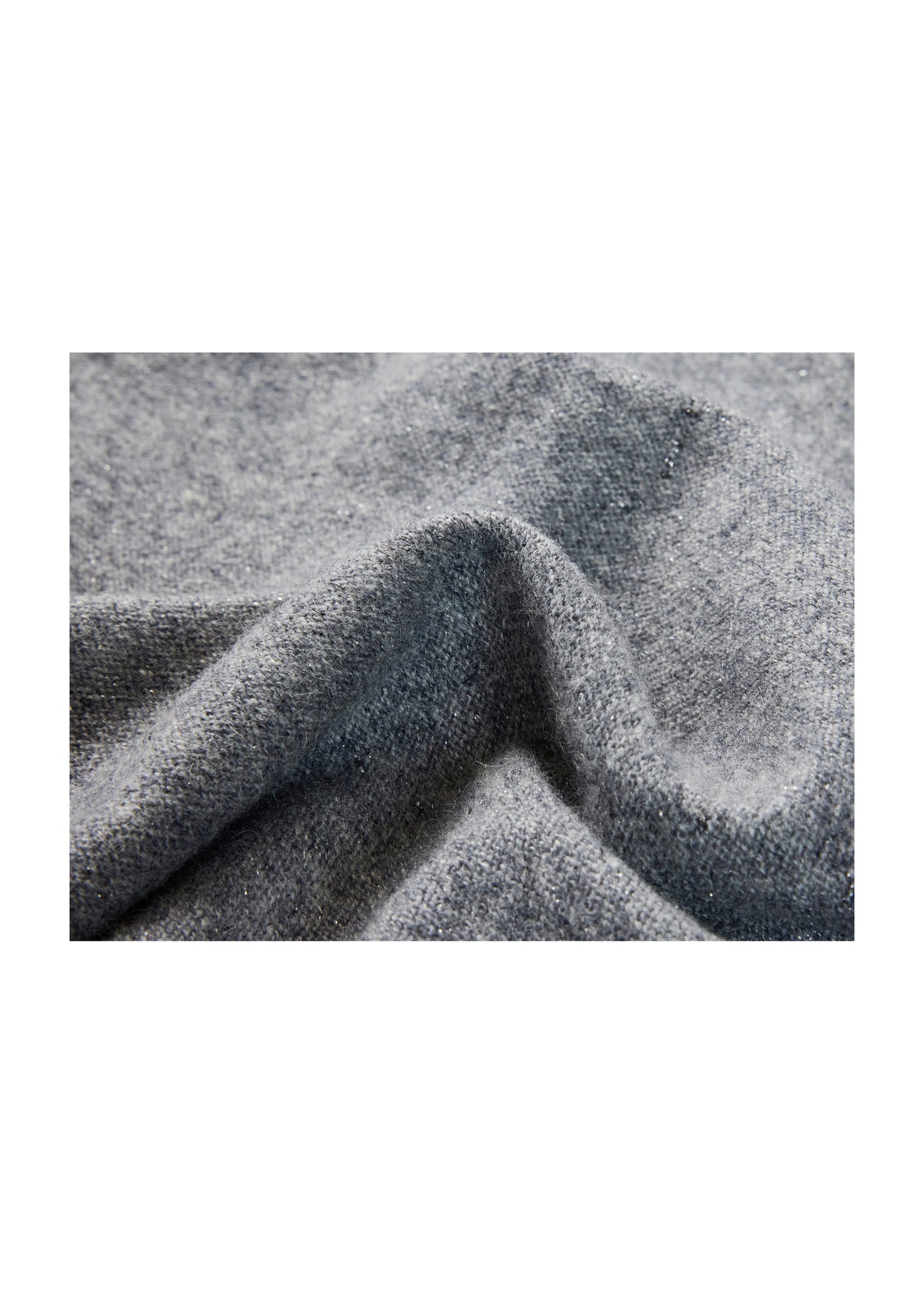 Faux Two-Piece Pullover | Grey