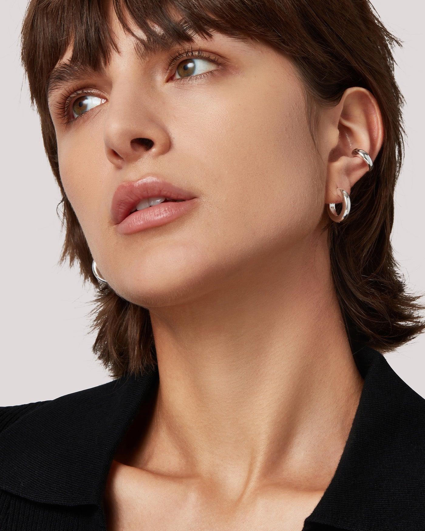 Essential Ear Stack | Silver Dipped Brass