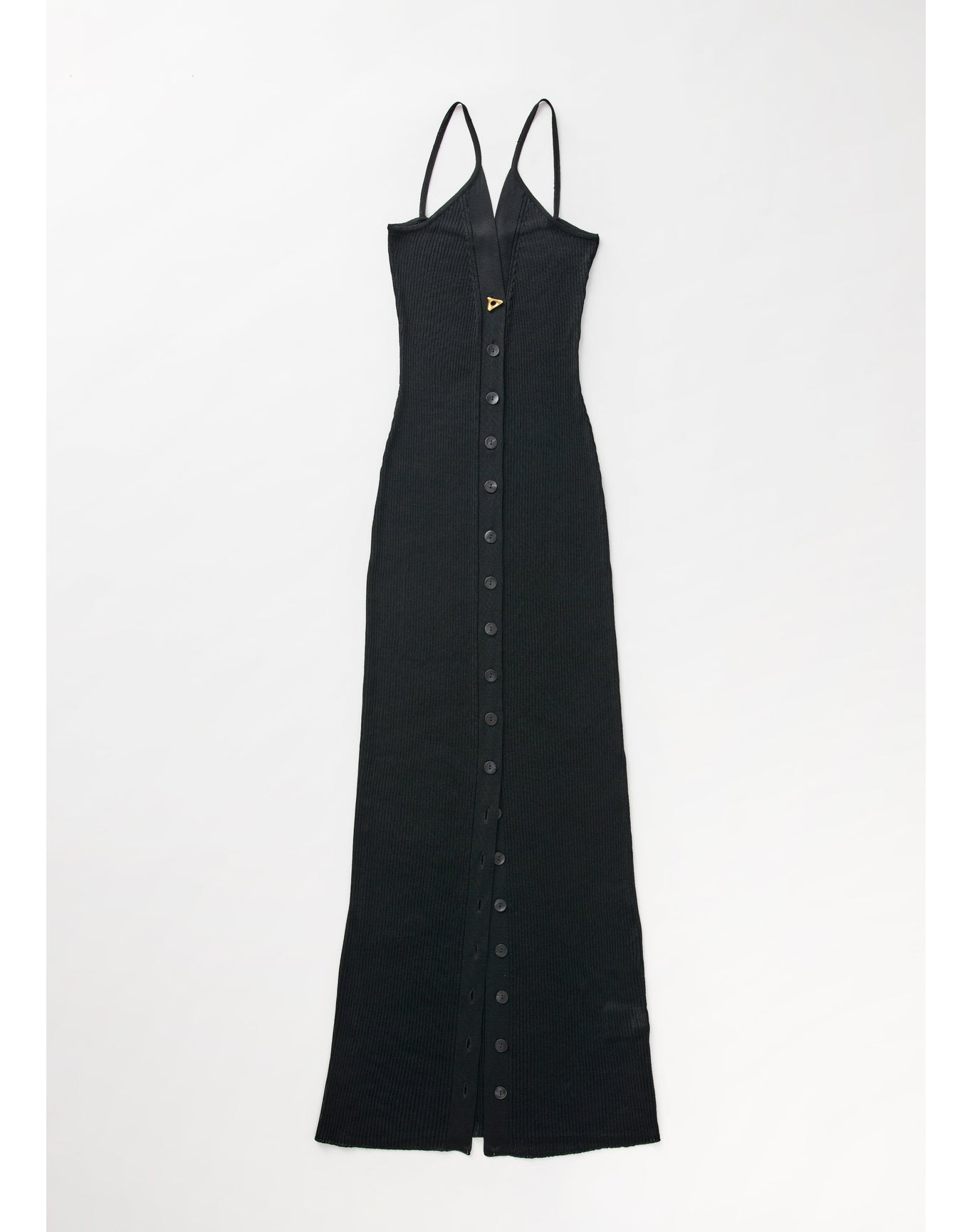 Faye | Rib Maxi Dress | Black