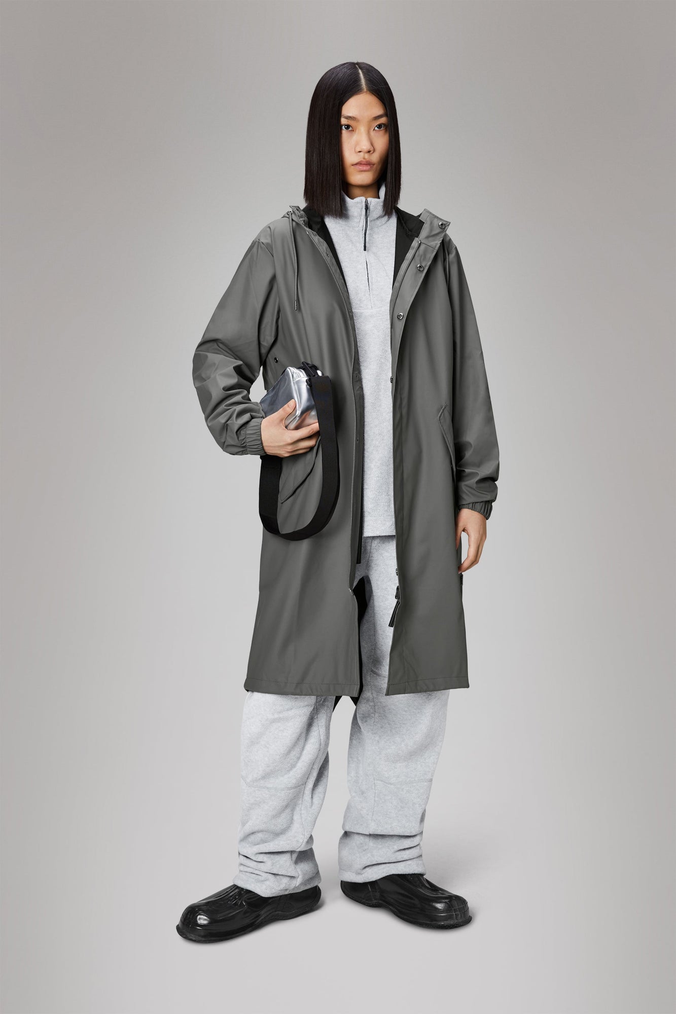 Fishtail Parka | Grey