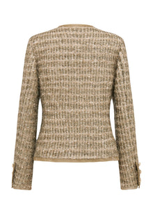 Fitted Wool Coat | Golden
