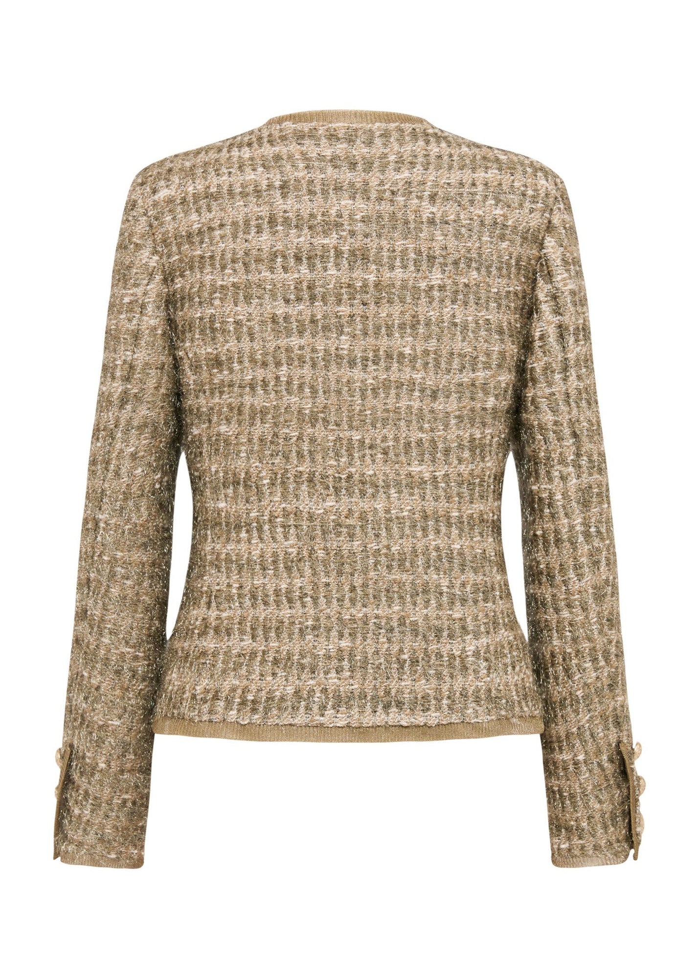 Fitted Wool Coat | Golden