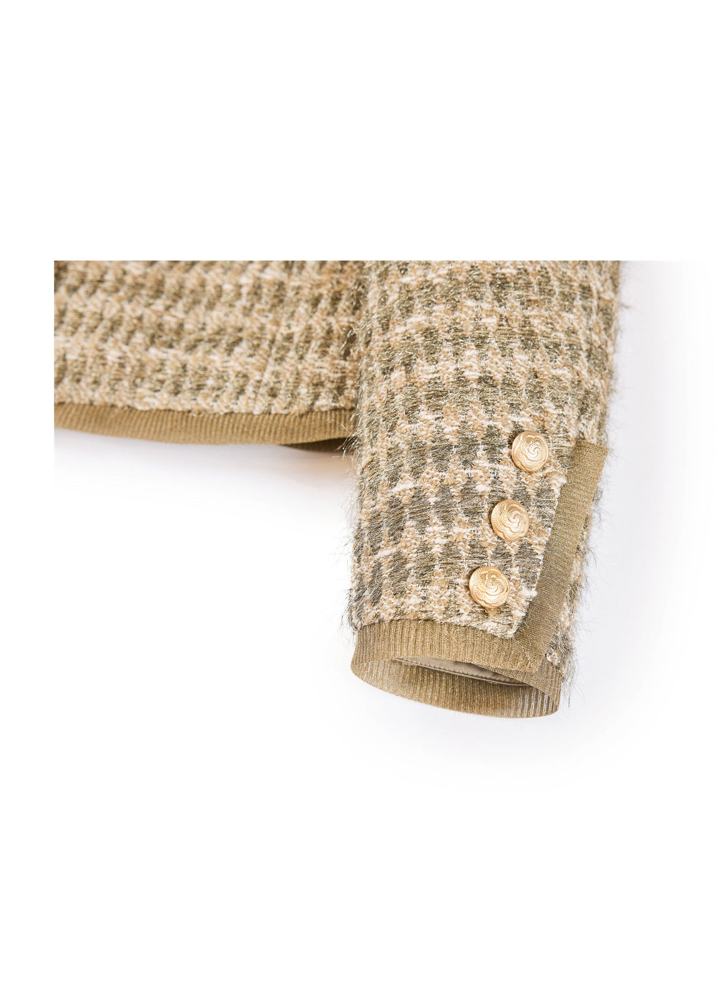 Fitted Wool Coat | Golden