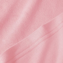 Modal French Terry Long-Sleeve Lounge Tee | Flamingo/Taffy