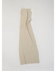 Fleur Eco Stretch | Ribbed-Knit Cami Dress | Cream