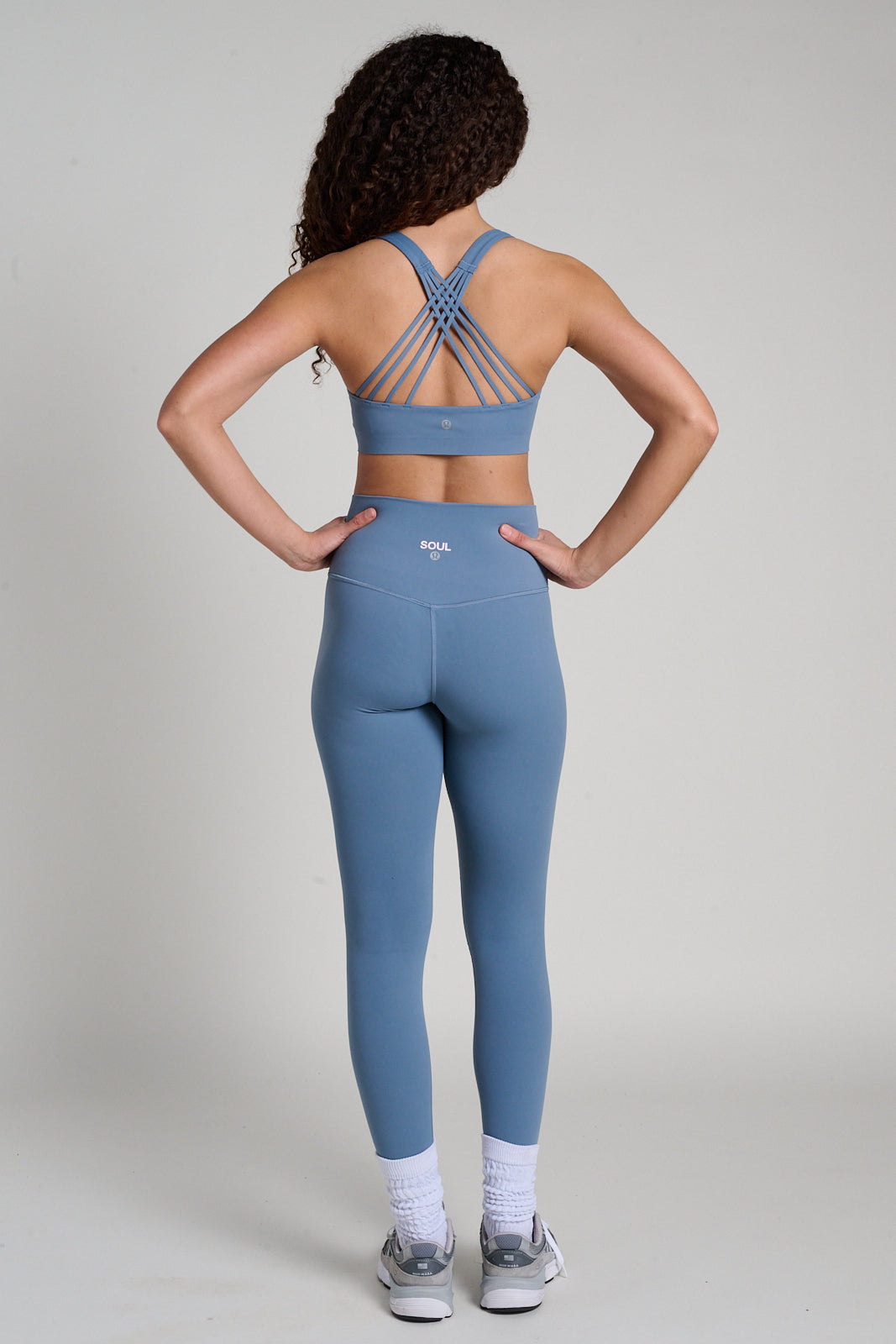 Lululemon | Flexyflex Strappy Yoga Bra A-C | Steel Blue