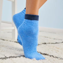 Fuzzy Lounge Socks | Glacier