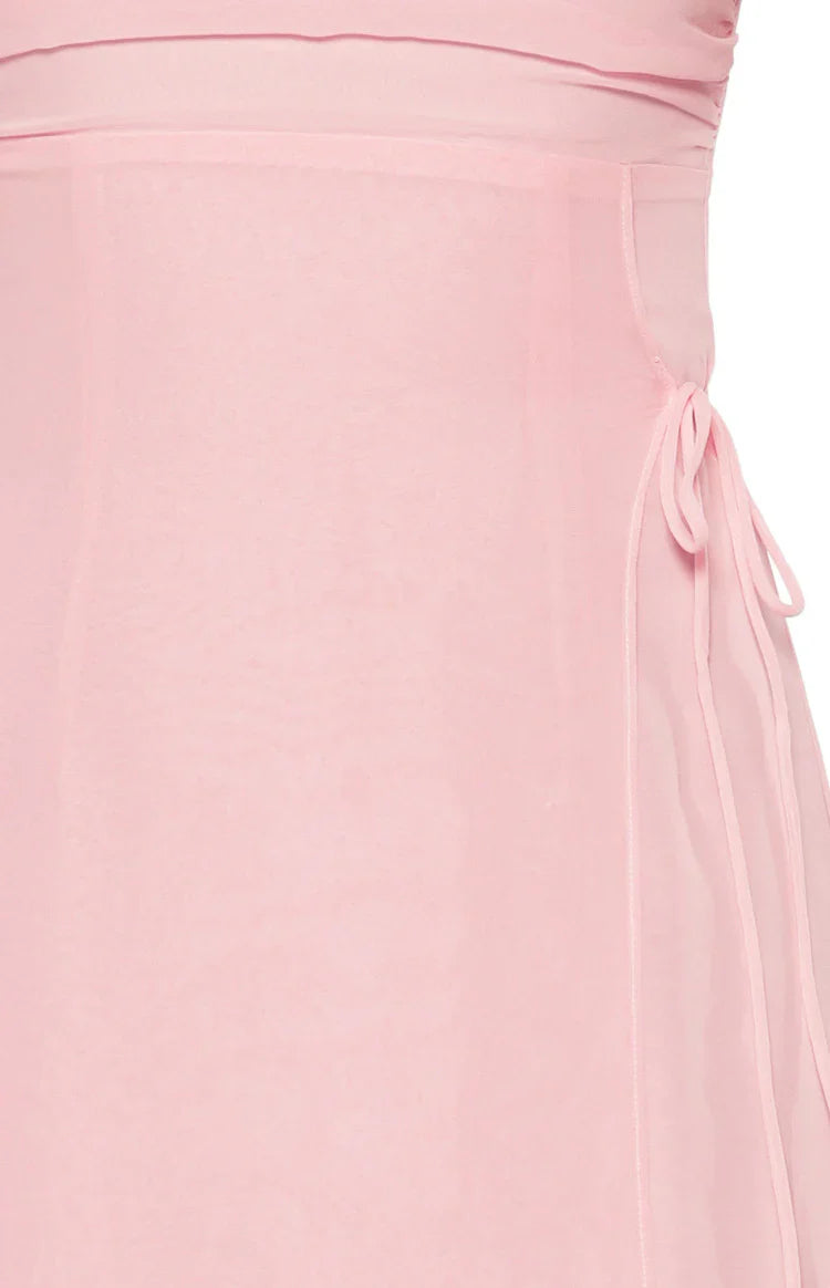 Flossie Sleeveless Prom Dress | Pink