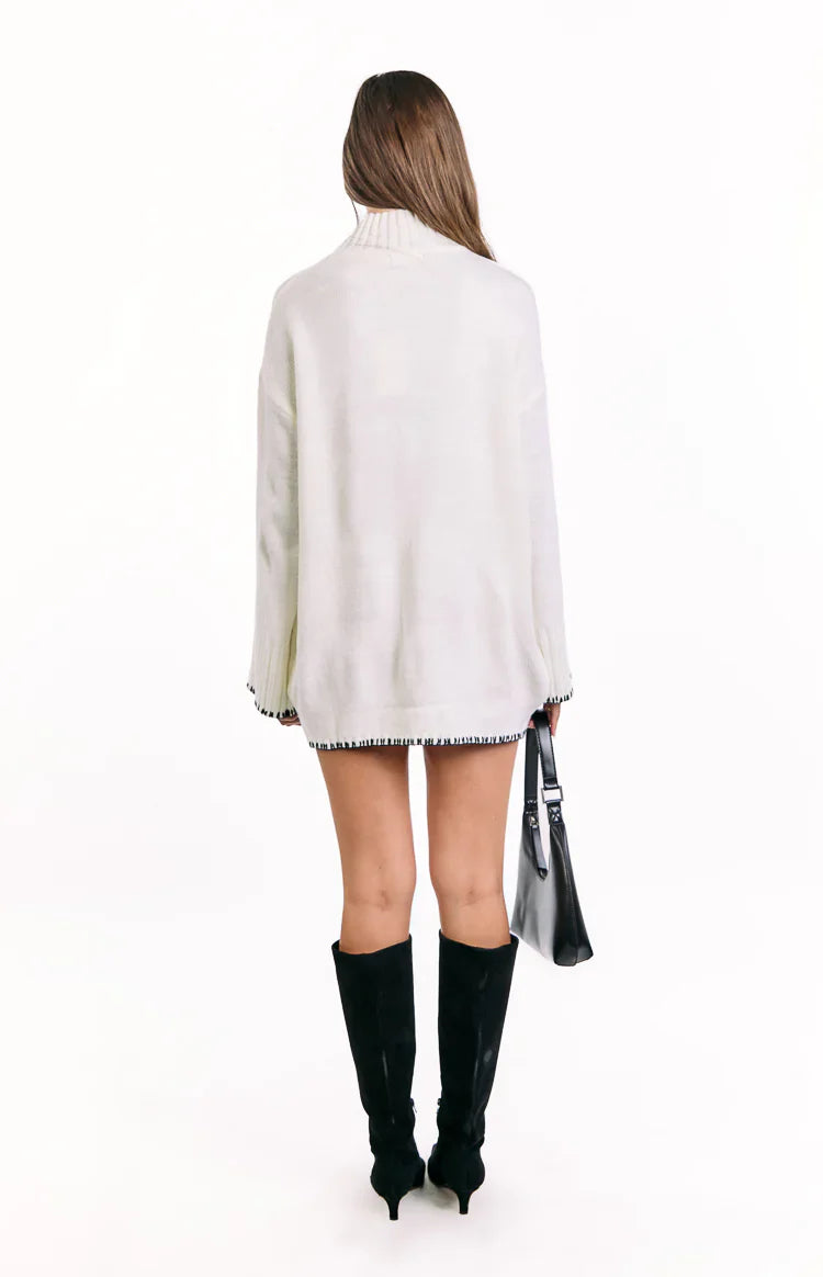 Flynn Sweater Dress | Cream