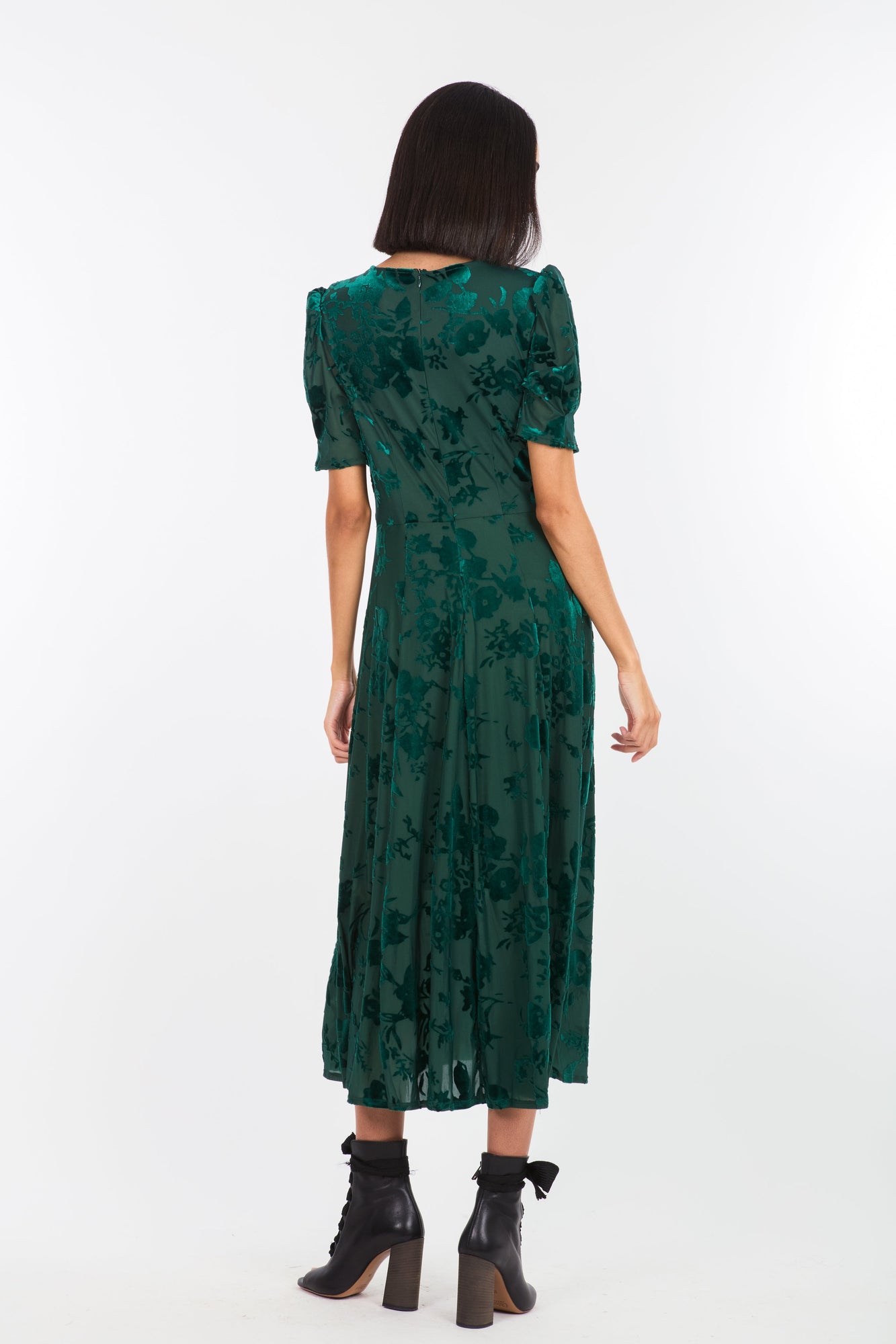 Fran Dress | Emerald