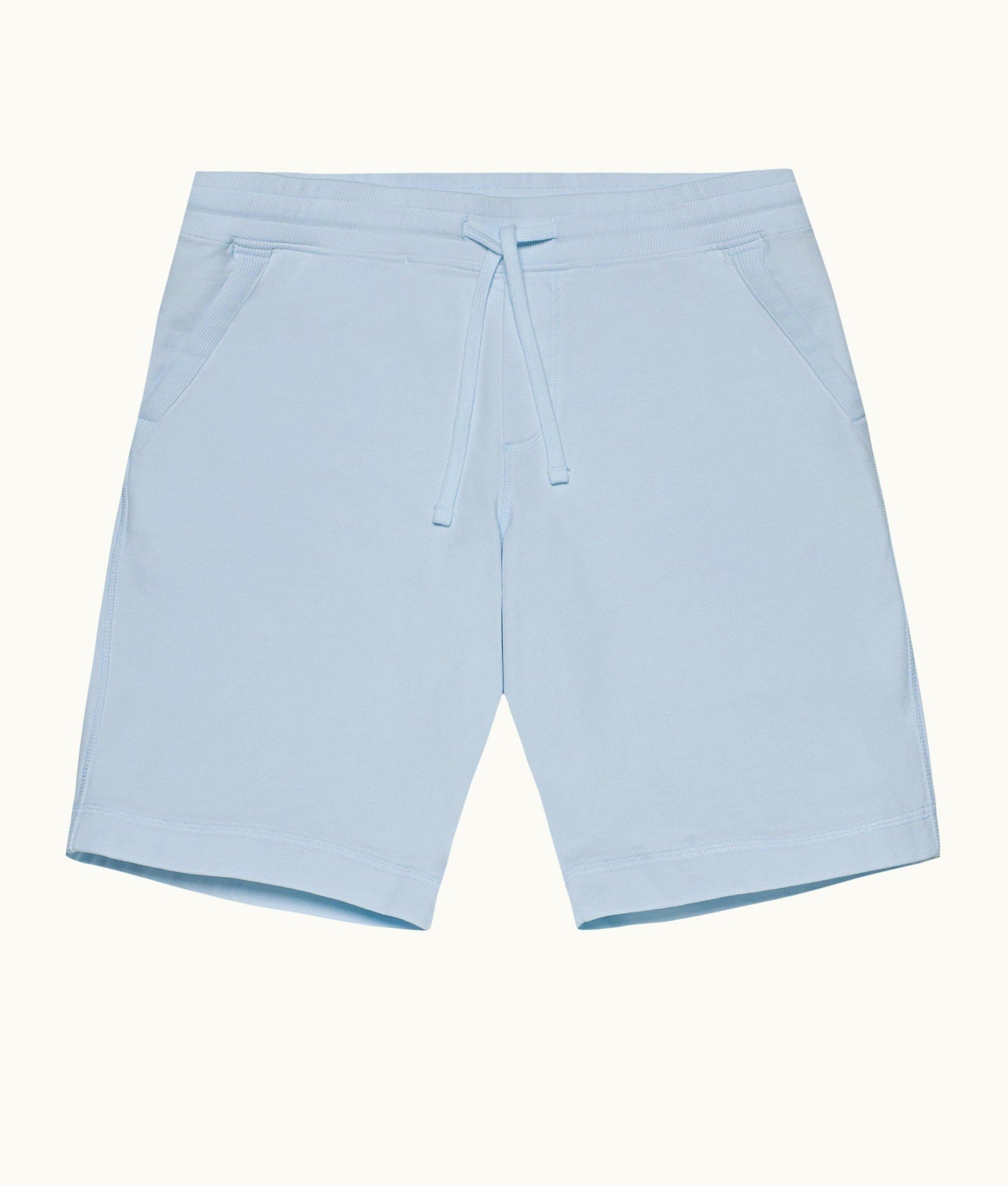 Frederick Tailored Fit Organic Cotton Sweat Shorts | Ice Blue
