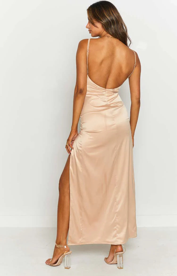 Freesia Formal Dress | Champagne