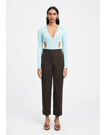 Freya | Cut-Out Bodysuit | Mint