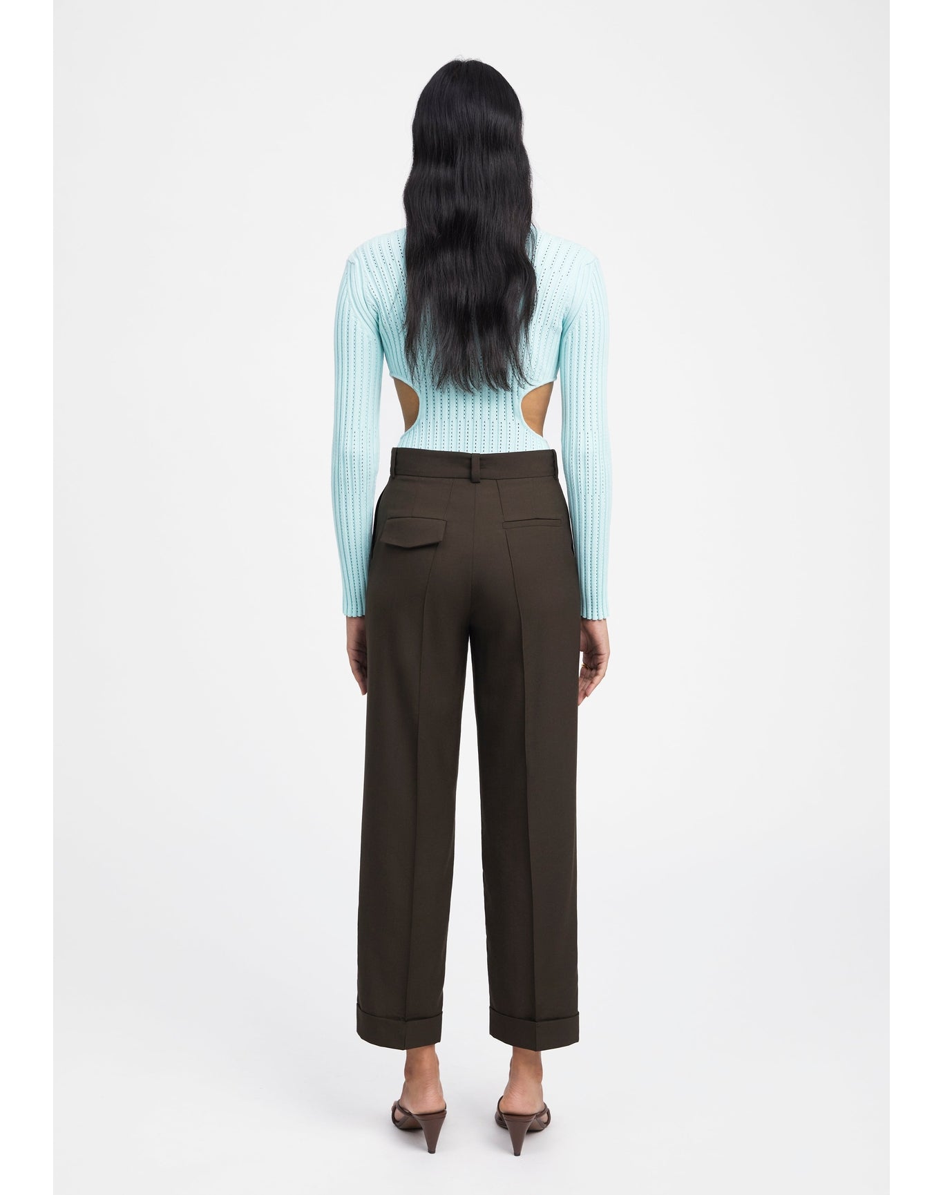 Freya | Cut-Out Bodysuit | Mint