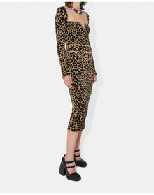 Freya Long Sleeved Top | Leopard