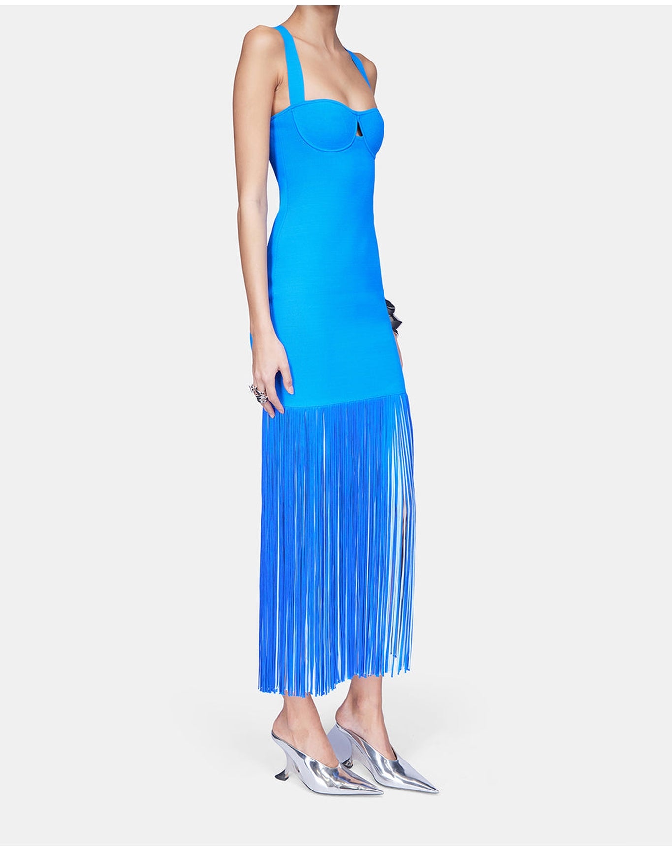 Fringe Mia Dress | Ocean & Sky Blue