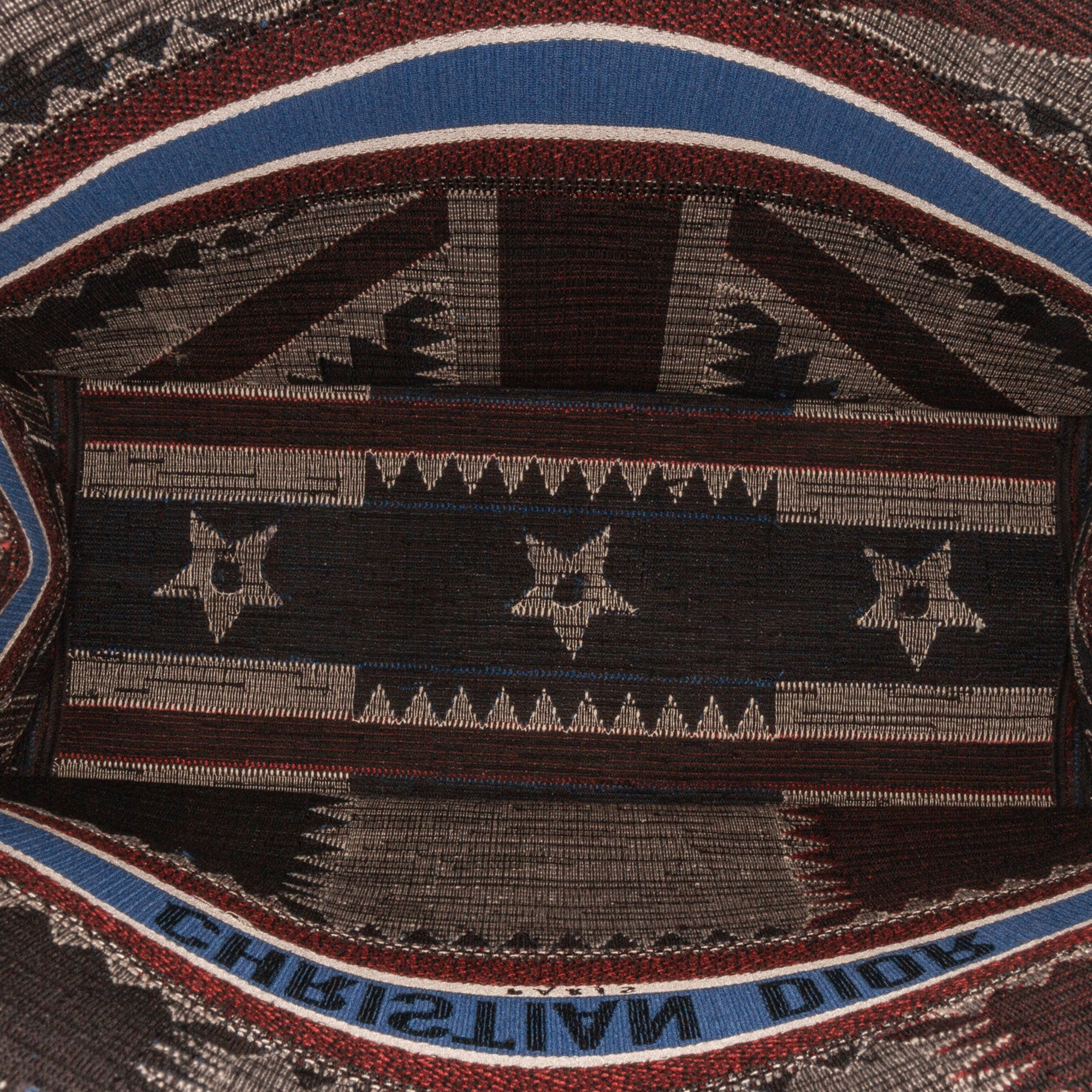 Dior | Pre-Owned Large French Flag Book Tote - II | Blue