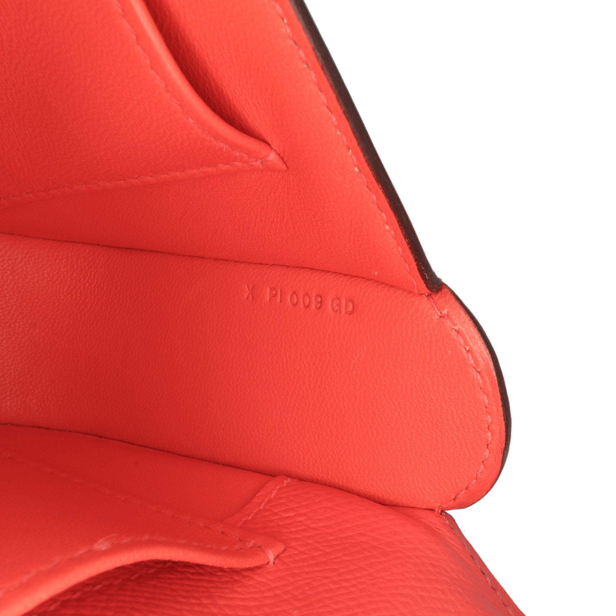 Hermes | Pre-Owned Epsom Cherche Midi Clutch 22 | Red