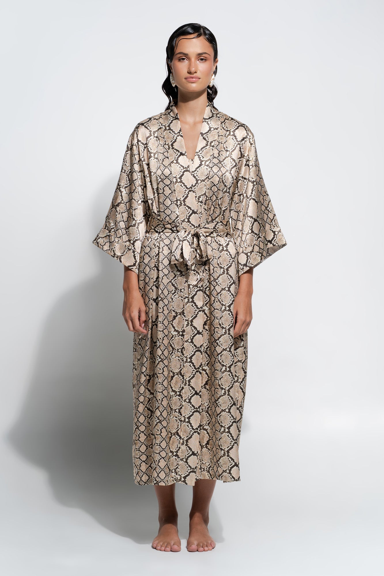 Silk Robe | Python Print